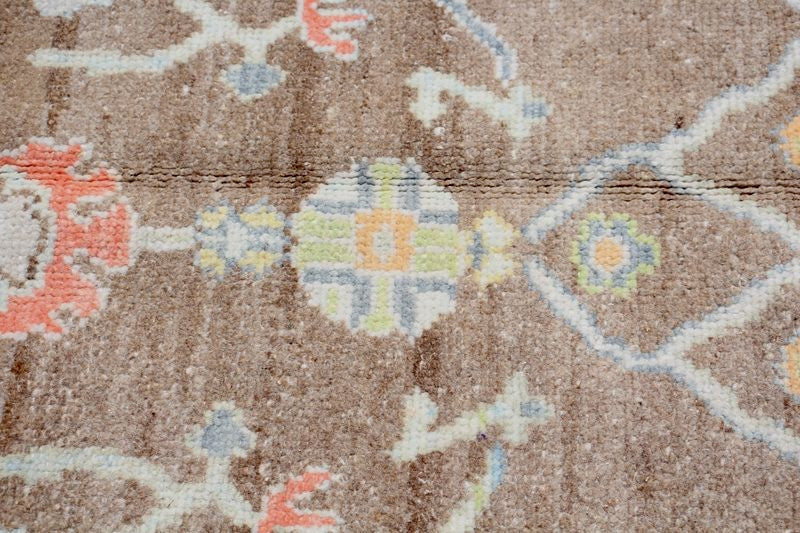 XL Vintage Turkish Accent Area Rug 7.9 x 9.8 ft