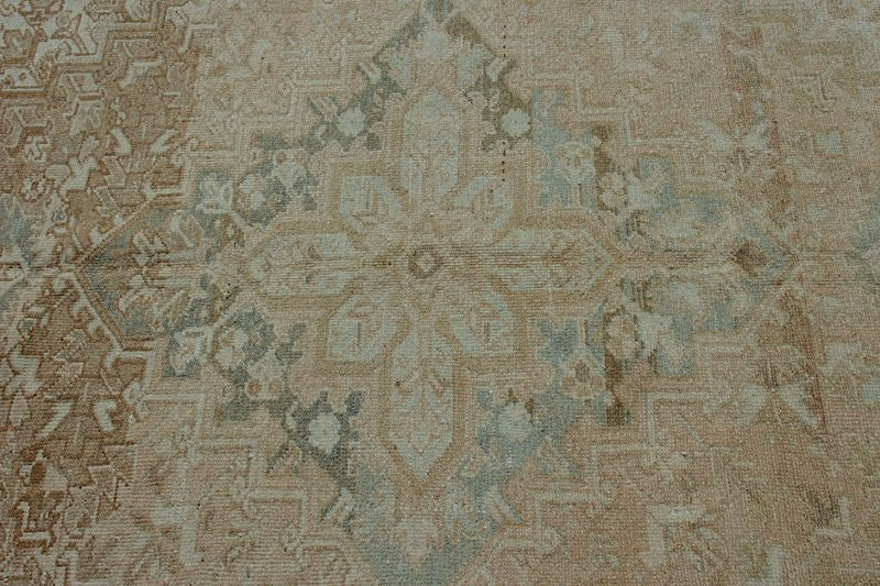 XL Vintage Turkish Accent Area Rug 6.2 x 9.5 ft