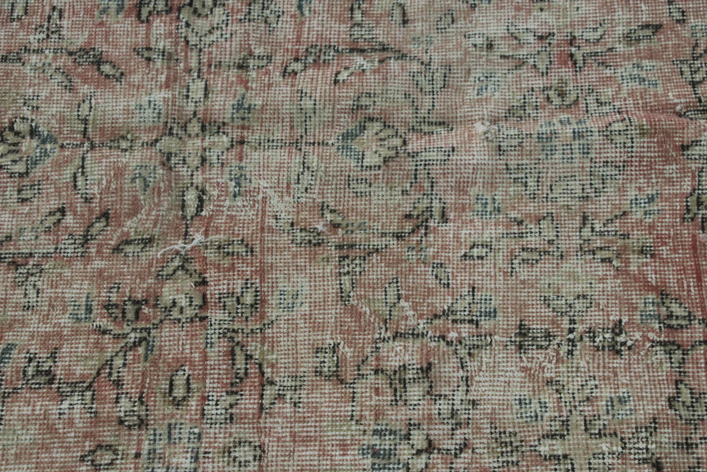 XL Vintage Turkish Accent Area Rug 5.5 x 10.6 ft