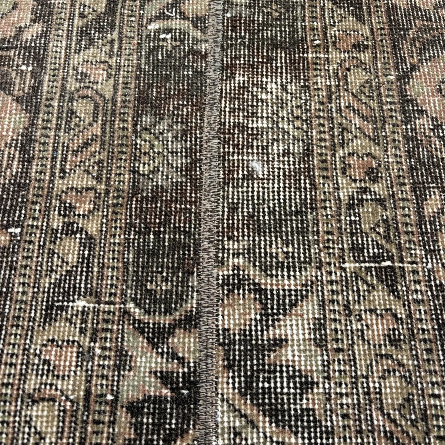 Vintage Turkish Accent Runner Rug 2.1 x 5.2 ft