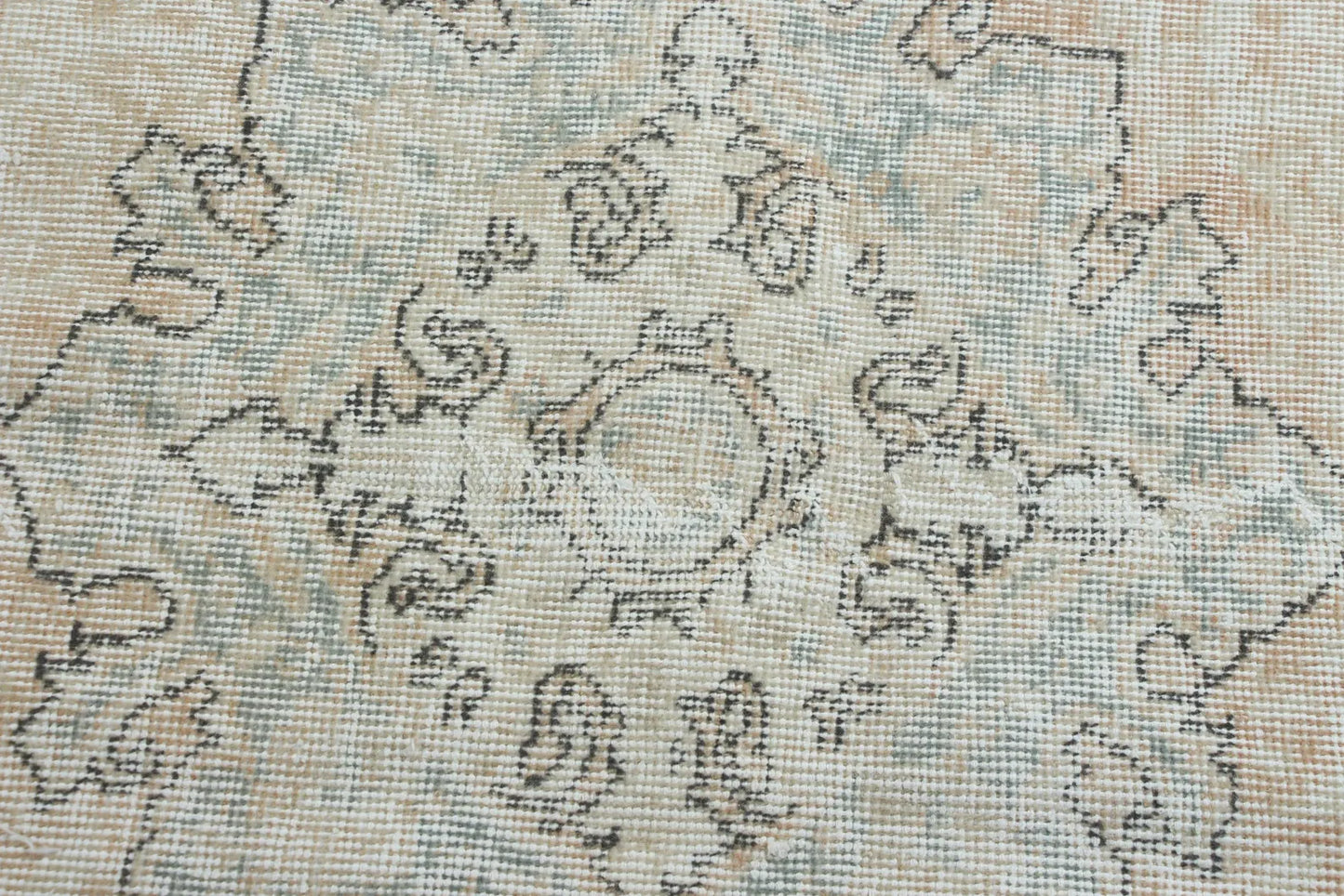 RESERVED XL Vintage Turkish Accent Area Rug 6.8 x 10 ft