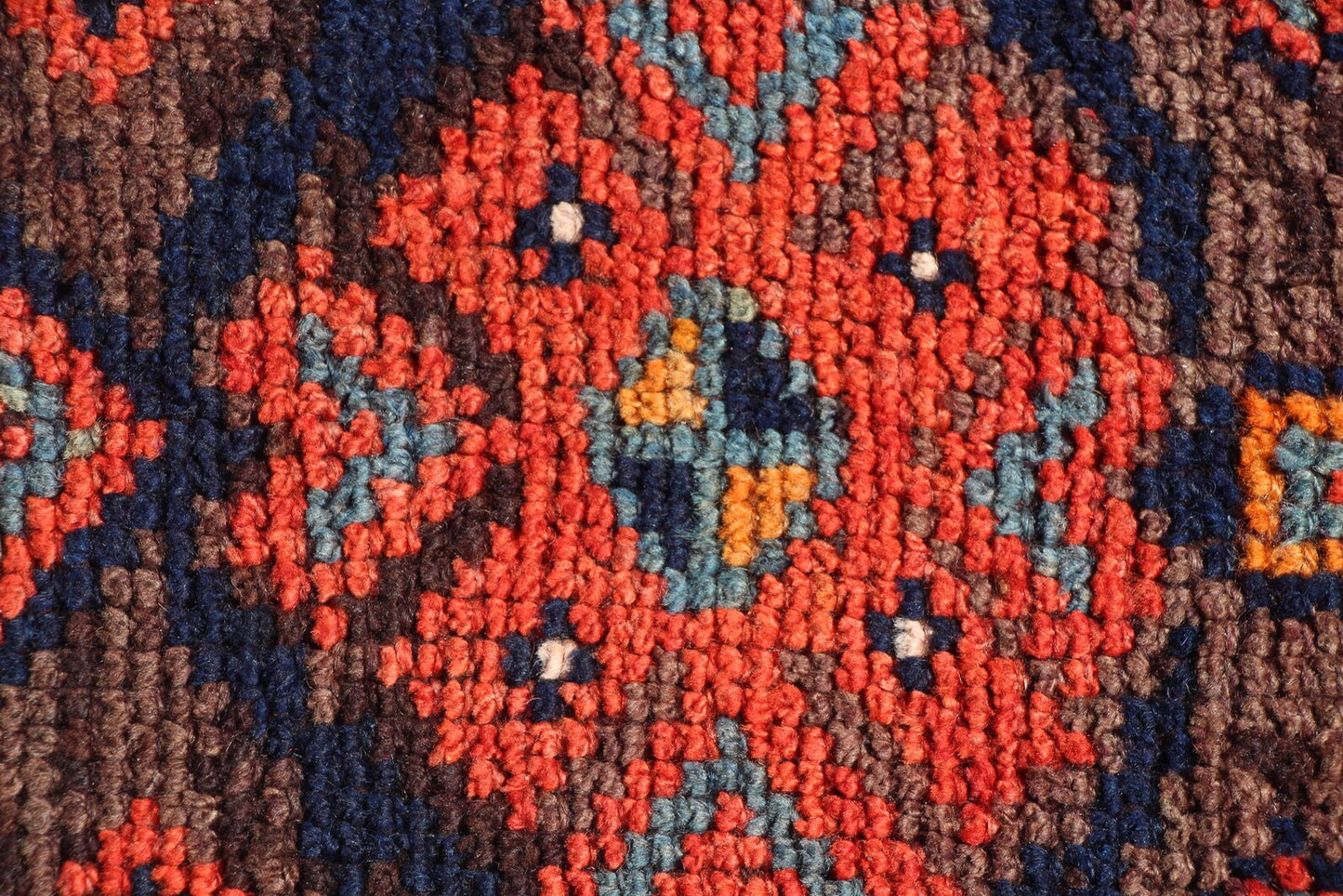 Vintage Turkish Runner Rug 1.8 x 9.7 ft