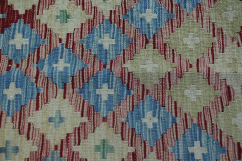 Vintage Turkish Accent Area rug 3.9 x 5.9 ft