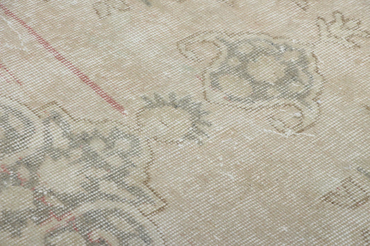 XL Vintage Turkish Accent Area Rug 6.6 x 10 ft