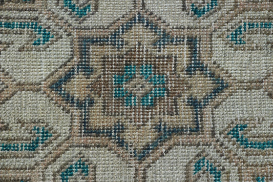 Vintage Turkish Runner Rug 2.1 x 11.4 ft